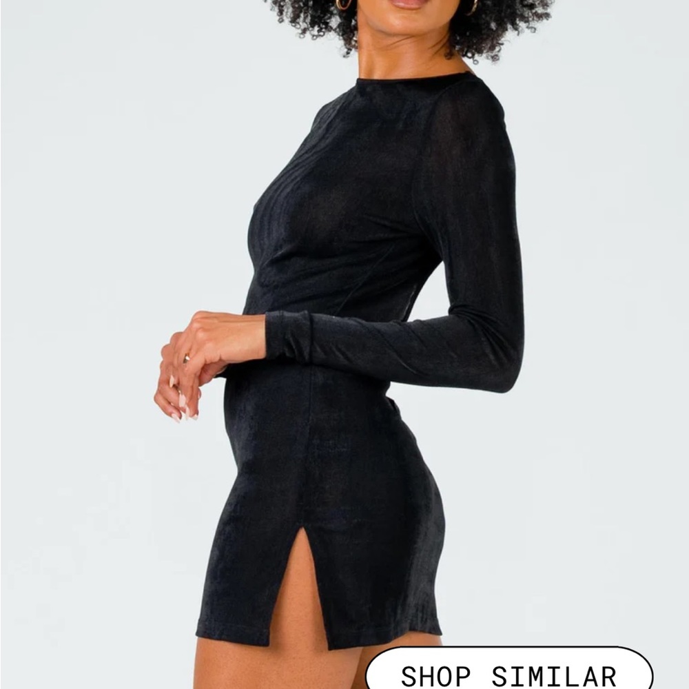 LIONESS Montana Mini Dress Black